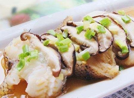 香菇蒸鳕鱼