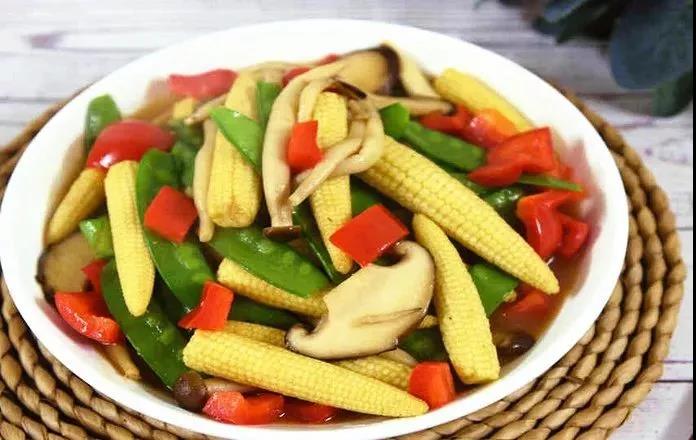  月子餐麻油清炒什锦